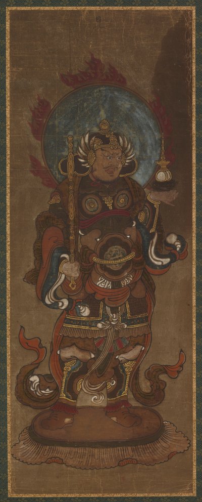 十二神の一人: 毘沙門天 (<em>Vaisravana</em>) 作： Unknown artist
