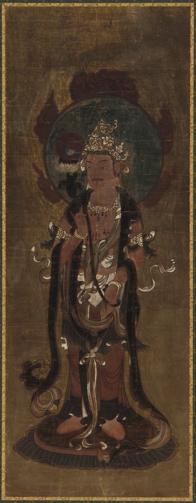 十二神の一人: 日天 (<em>スーリヤ</em>) 作： Unknown artist
