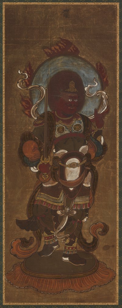 12 のデヴァの 1 つ: Rasetsu-ten (<em>Raksasa</em>、具体的には <em>Nirrti</em>) 作： Unknown artist