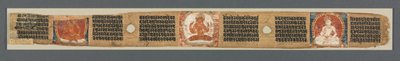 8000 行の知恵の完成: Ashtasahasrika Prajnaparamita: 飾られた葉 作： Unknown artist