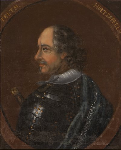 Peter Melander, comte de Holzappel - 伯爵Peter Melander of Holzappel (1589-1648)の肖像, Anonymous .油彩・キャンバス寸法：64x54cmストックホルム国立博物館 作： Unknown artist