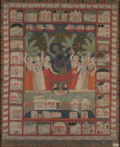 Shri Nathji の Pichwai 作： Unknown artist