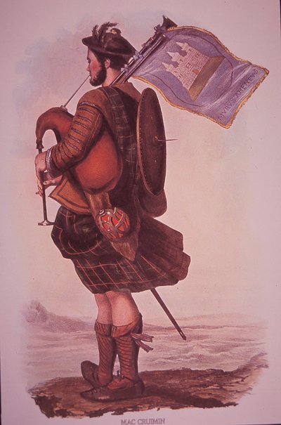 マクリューミン家のパイパー（Piper of Clan MacCriumin 作： Unknown artist
