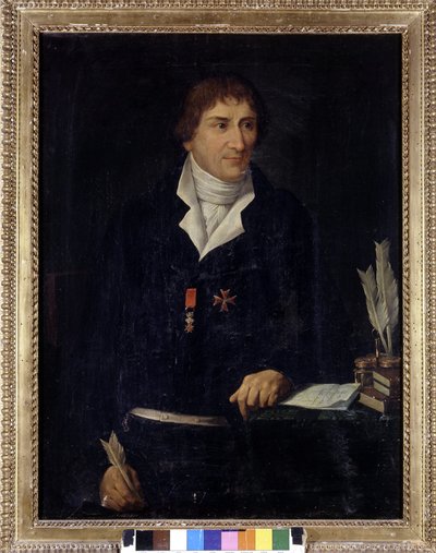 ピエトロ・ヴェリ（1728 - 1797）の弟、アレッサンドロ・ヴェリの肖像。匿名。18世紀。チューリッヒのヴィラ・ソルナーニ。 作： Unknown artist