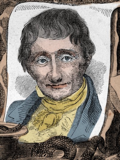 Alexandre Brongniart (1770 - 1847) フランスの科学者の肖像。 作： Unknown artist