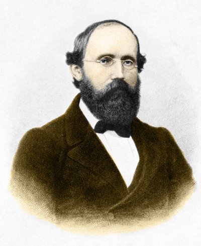 ベルンハルト・リーマン(1826-1866.)の肖像 ドイツの数学者 作： Unknown artist