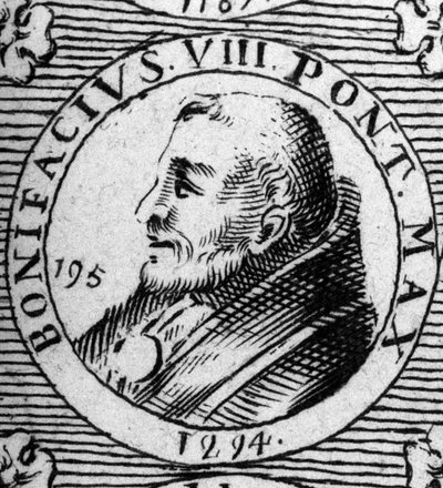 ボニファティウス8世の肖像（Benedetto Caetani dit Boniface VIII 作： Unknown artist