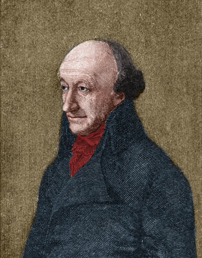 クリストフ・マルティン・ヴィーラント（1733-1813）ドイツの詩人、翻訳家、編集者の肖像。 作： Unknown artist