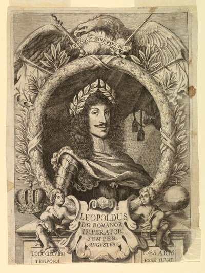皇帝レオポルド 1 世 (1640-1705) の肖像 作： Unknown artist