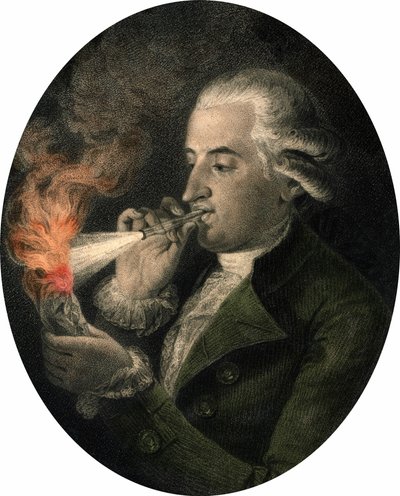 フランソワ・ピラトレ・ド・ロジエ（1756-1785）の肖像。 作： Unknown artist