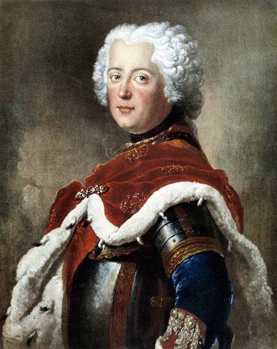 プロイセン王フレデリック2世（1712-1786）の肖像 作： Unknown artist