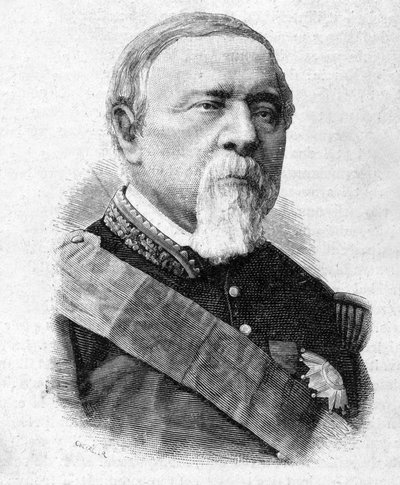ラドミロー将軍(1808 - 1898)の肖像 - 「Les Contemporains」に掲載されたもの、n.d. 19世紀後半 作： Unknown artist
