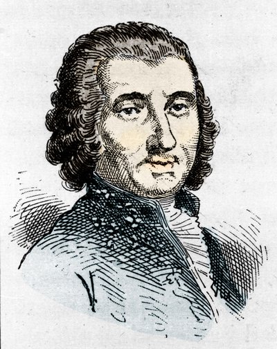 ルイジ・ボッケリーニの肖像。(1743 - 1805).イタリアの作曲家。 作： Unknown artist