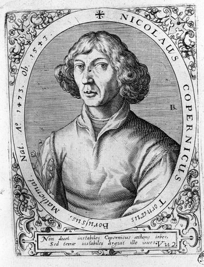 ニコラス・コペルニクスの肖像（Nicolaus Copernicus 作： Unknown artist