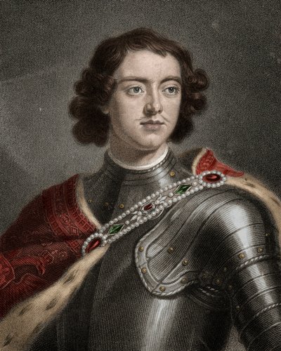 ロシア皇帝ピョートル1世（1672-1725）の肖像 - ピョートル1世（1672-1725） - 彫刻 - 19世紀 作： Unknown artist