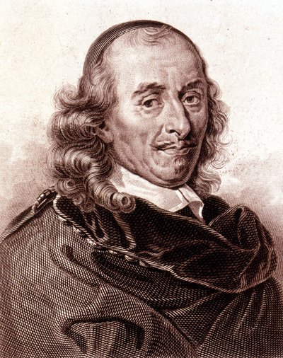 フランスの劇詩人、ピエール・コルネイユ（1606 - 1684）の肖像。 作： Unknown artist