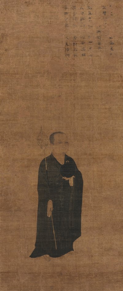 法学の達人である大直僧侶 (1048-1116) の肖像 作： Unknown artist