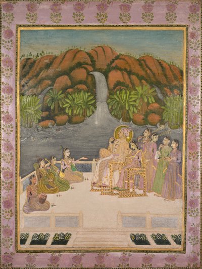 Sardar Singhの肖像（Savant Singhの息子、1730–68） 作： Unknown artist