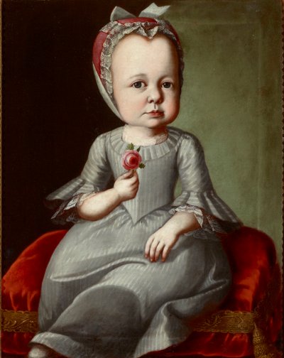 ソフィア・エリザベス・フォン・ブルケンタール（1749-1753）の肖像 作： Unknown artist