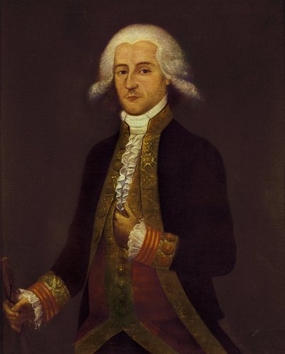 スペインの船乗りであり軍人であったフェデリコ・カルロス・グラヴィーナ（1756-1836）の肖像、18世紀後半から19世紀、油彩・キャンバス 作： Unknown artist