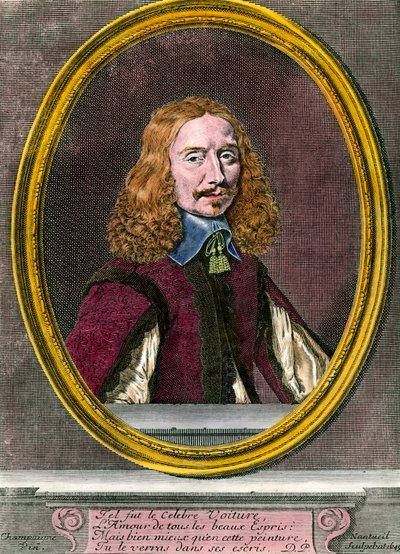 ヴァンサン・カー（1597-1648）の肖像 フランスの作家 18世紀のエングレーヴィング 個人蔵 作： Unknown artist