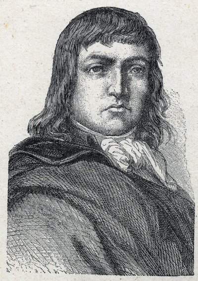Vincent de Tinteniac (Chevalier) (1764-1795)の肖像 general chouan. 作： Unknown artist