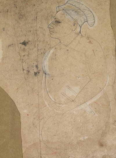 年老いた男の肖像 作： Unknown artist
