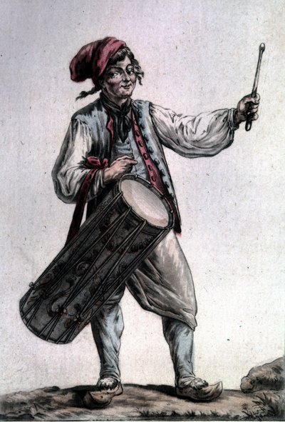 アンドレ・モデスト・グレトリー（1741-1813）の『収穫人』でペーレ・ラ・ジョア役を演じるフランス人テノール歌手アントワーヌ・トライアル（1736-1795）の肖像（1787年、パリ）。 作： Unknown artist