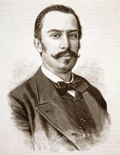 イタリアの政治家Giovanni Giolitti（1842-1928）の肖像。 作： Unknown artist