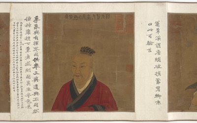 ゴング家の肖像と文書 作： Unknown artist