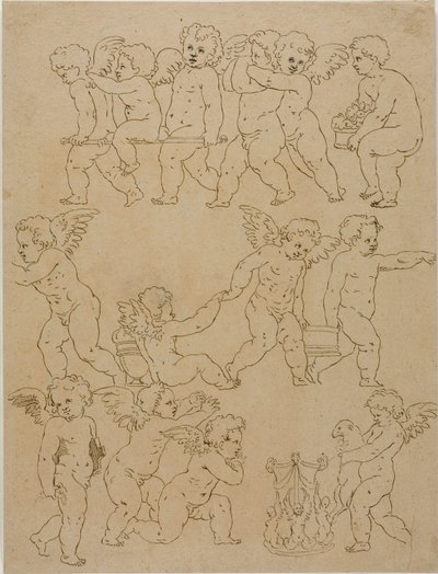 タスクを実行する Putti 作： Unknown artist