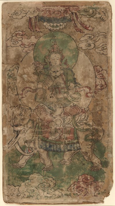 博愛の菩薩、普賢菩薩 作： Unknown artist