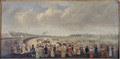 シャン＝ド＝マールのレース、現在の8区、1830年頃、1801年から1900年の間（油彩・カンヴァス） 作： Unknown artist