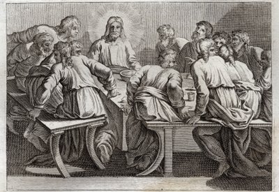 ロイアモント聖書、新約聖書。セーヌ。1811年のイラスト。 作： Unknown artist