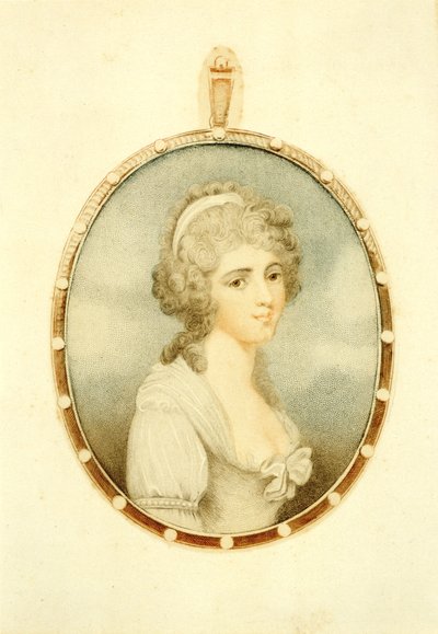 STORACE, Ann (Nancy) (1765-1817) イギリスのソプラノ歌手 作： Unknown artist