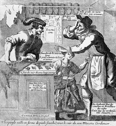 シューメーカー - 1782 - Musee Carnavalet. 作： Unknown artist
