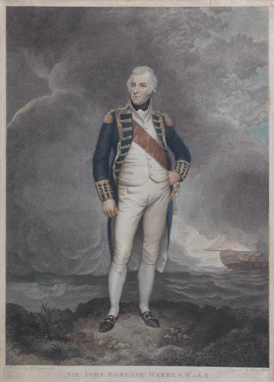 サー・ジョン・ボーリース・ウォーレン（1753年-1822年） 作： Unknown artist
