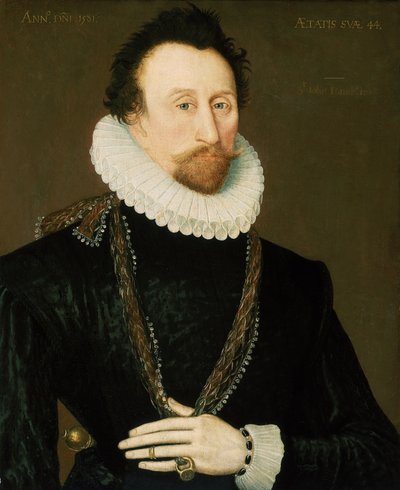 ジョン・ホーキンス卿（1532-1595） 作： Unknown artist