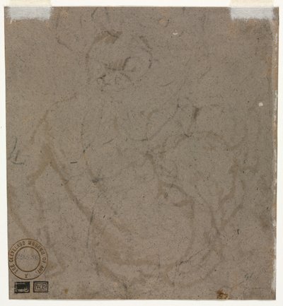 スケッチ（裏） 作： Unknown artist