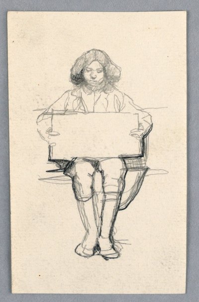 少年の研究 作： Unknown artist