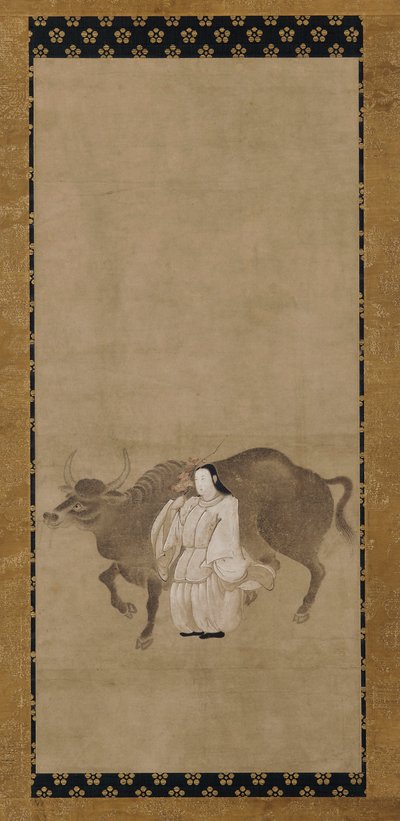 天神 （菅原 の 道真） ウィｔｈ 案 おｘ 作： Unknown artist