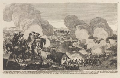 プラハの戦い、1757年5月6日（線刻画 作： Unknown artist