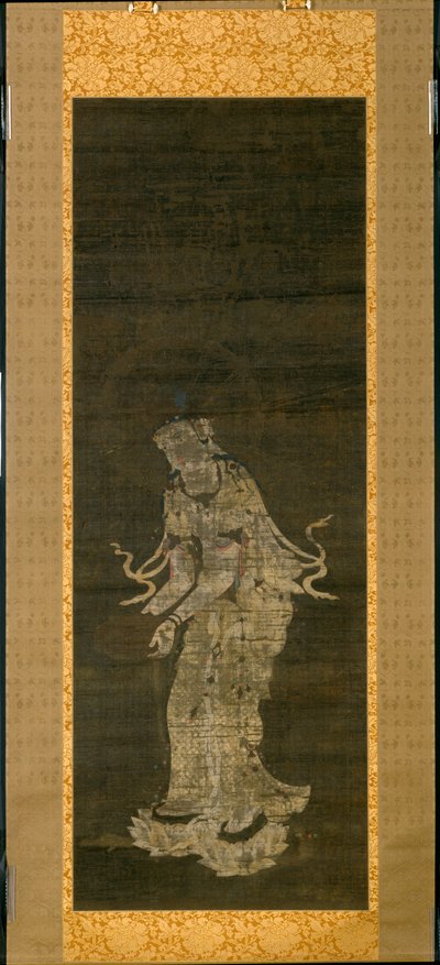 観音菩薩（三幅対「阿弥陀三尊参道」より 作： Unknown artist