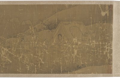 蔡文姫の捕われの身（4つのシーン） 作： Unknown artist