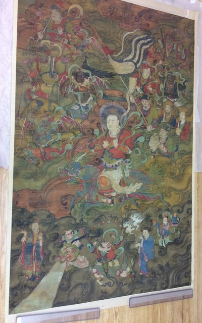 道教の雷神とその一行 作： Unknown artist