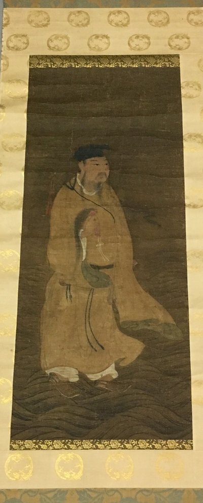 道教の仙人、呂洞賓 作： Unknown artist