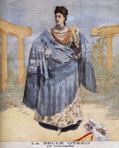 1894年のフォリー・ベルジェールでの美しいオテロの姿 作： Unknown artist