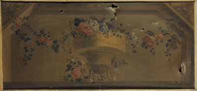 ニッチの花瓶1769年から1789年の間（キャンバスに油彩） 作： Unknown artist