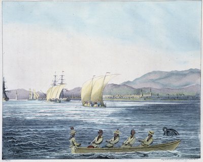 フィリピン島・マミレシティの風景。 作： Unknown artist