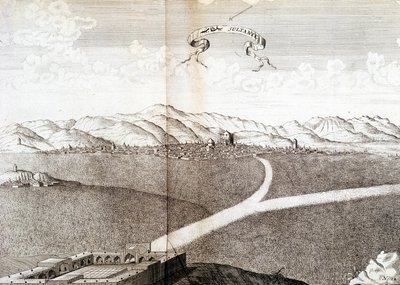 スルタニーの眺め - "シャルダン騎士団の黒海とコルチデ号によるペルシャと東インド諸島への航海記 "より 作： Unknown artist